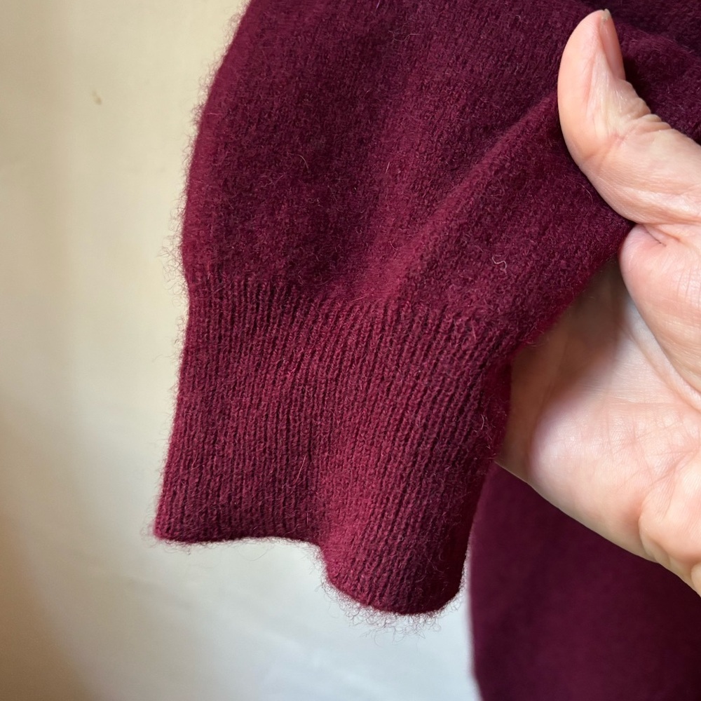 Cashmere Oversized V-Neck Sweater by Club Room - Picture 5 of 9
